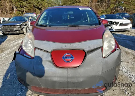 2015 Nissan Leaf S из США, поврежденный, VIN 1N4AZ0CP4FC330224